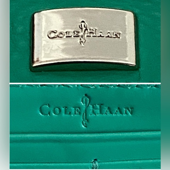 Cole Haan pebble leather zip around wallet - Picture 6 of 8